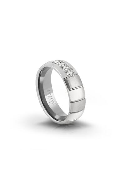 Lovering خاتم نسائي من الفولاذ LVR411B