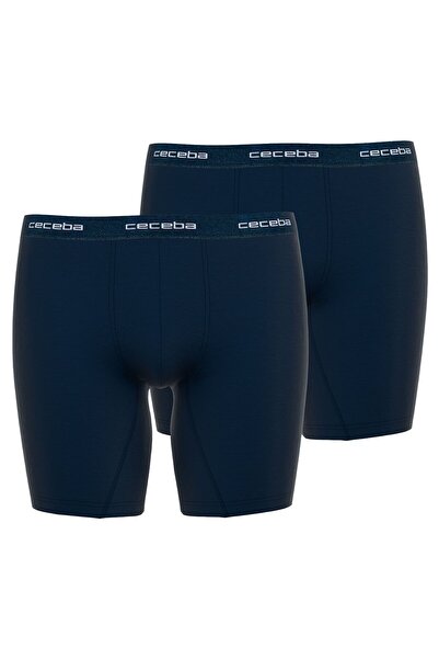 Ceceba Herren-Shorts, 2er-Pack – Boxershorts, lange Boxershorts, Basic, Baumw...