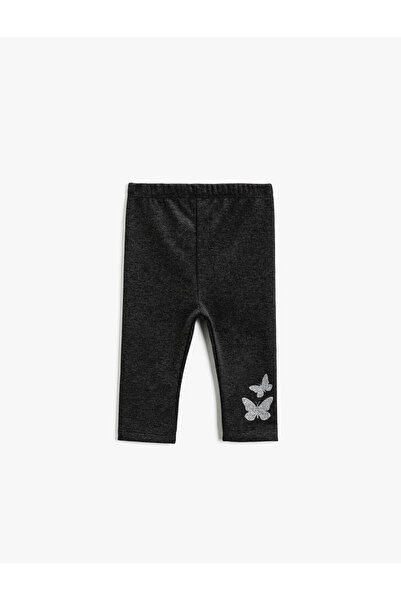 Koton Leggings mit Herzmuster und elastischem Bund