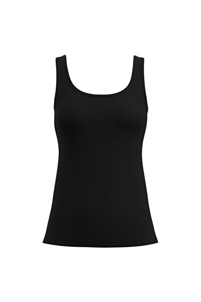 Calida Damen Tank Top - Essential Cotton, Unterhemd, Top, Jersey, einfarbig