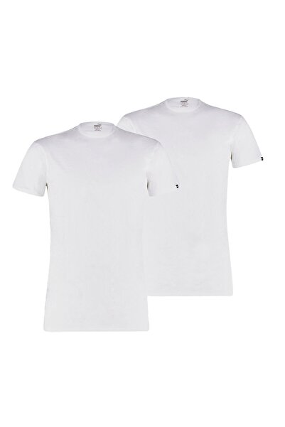 Puma Herren T-Shirt, 2er Pack - Basic Crew Tee, Rundhals, Kurzarm, uni