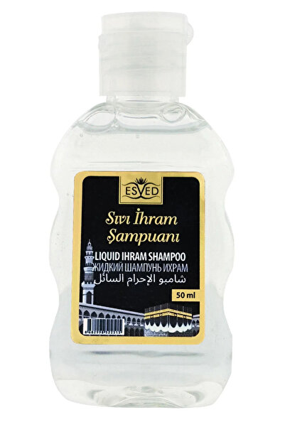 ESVED Kokusuz Sıvı İhram Sabunu Ve Kokusuz Sıvı İhram Şampuanı 50Ml 6 Adet