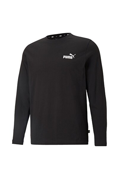 Puma Herren Langarmshirt - ESS Longsleeve Tee, Rundhals, Baumwolle