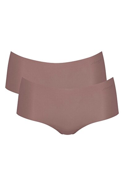 SLOGGI Damen Shorts, 2er Pack - Zero Microfibre 2.0 Shorts, Mikrofaser, einfa...