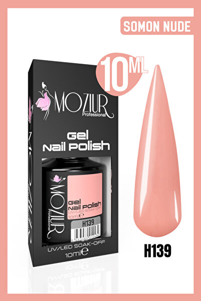 MOZIUR Kalıcı Oje Uv Led H139 (NUDE SERİSİ) 10ml