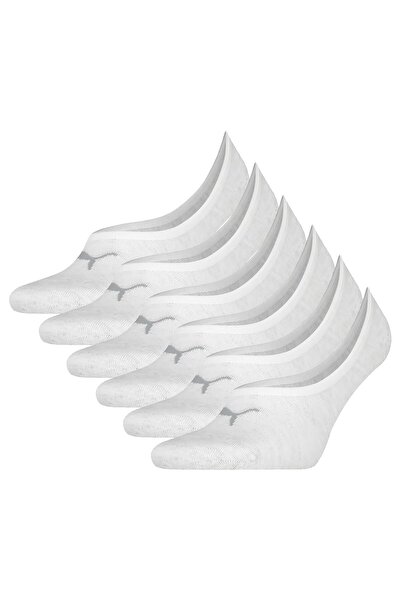 Puma Unisex Füßlinge, 6er Pack - Footie, einfarbig