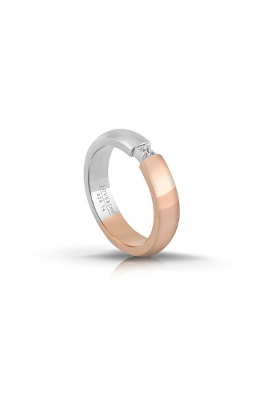 Lovering خاتم نسائي من الفولاذ LVR428B