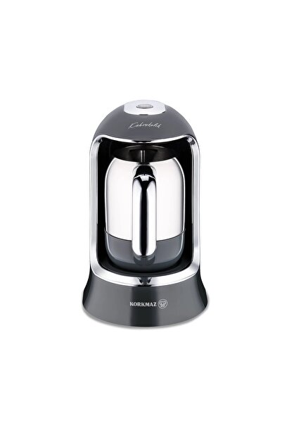 KORKMAZ ماكينة القهوة الأوتوماتيكية كافيكوليك أنثراسايت A860-15