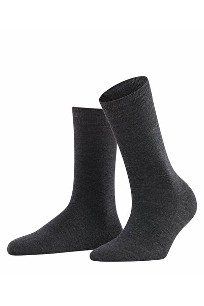 FALKE Damen Socken - Softmerino SO, Kurzsocken, einfarbig