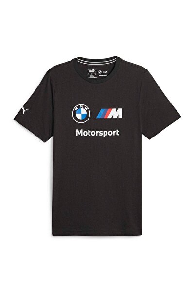 Puma BMW MMS ESS LOGO TEE – Herren-Trainingsanzug, Baumwolle, Kurz, Einfarbig