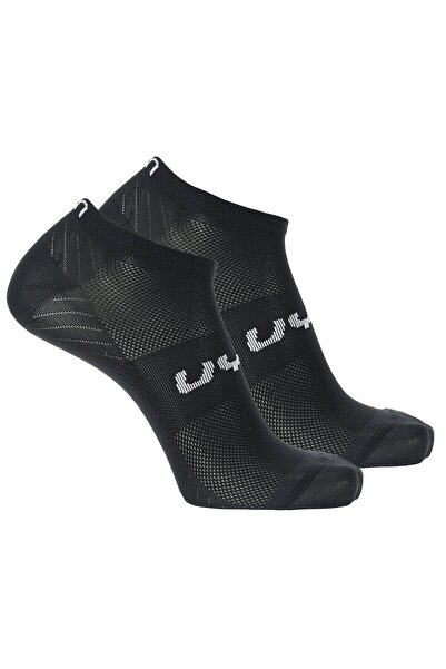 UYN Unisex-Sneakersocken, 2er-Pack – Essentials Sneakersocken, Logo, einfarbig