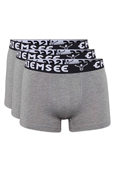 Chiemsee Herren Boxershorts 3er-Pack – Logo-Pack, Einfarbig-Shorts