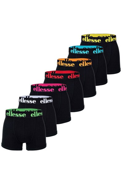 Ellesse Herren Boxershorts, 7er Pack - Yema 7 Pack Boxershorts, Logo, Baumwol...