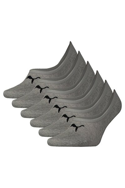 Puma 6er-Pack Fusslinge, Unisex, Footie, einfarbig