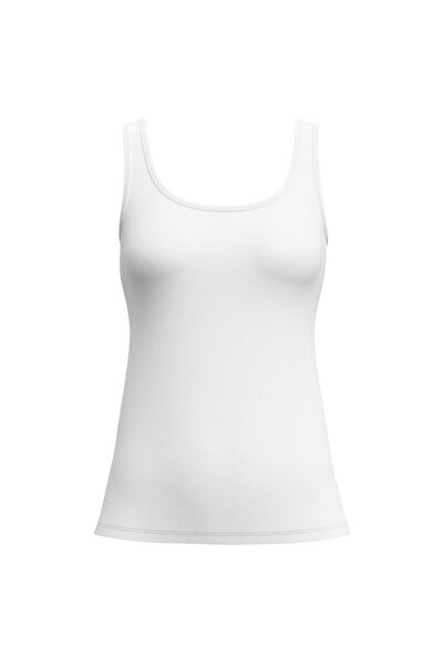 Calida Damen Tank Top - Essential Cotton, Unterhemd, Top, Jersey, einfarbig