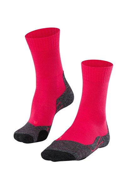 FALKE Trekkingsocken TK 2 – Damen, ergonomisch, Merinowoll-Mix
