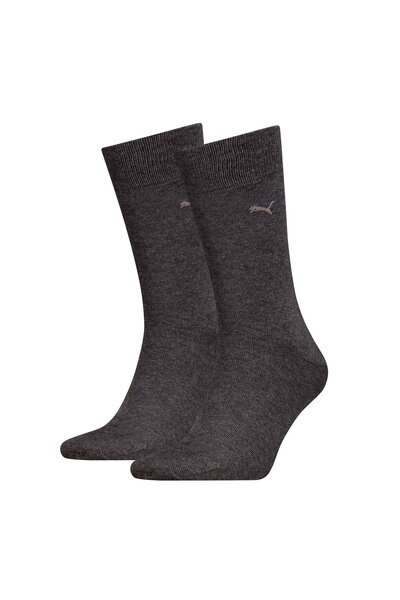 Puma Herren Socken, 2er Pack - Classic, Kurzsocken, Logo, einfarbig