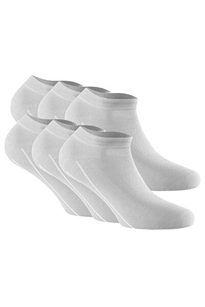 Rohner Basic Unisex Sneaker Socken, 6er Pack - Bambus