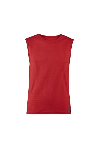Bruno Banani Herren Tanktop - Check Line 2.0, Rundhals, Polyamid, Karo, Logo,...