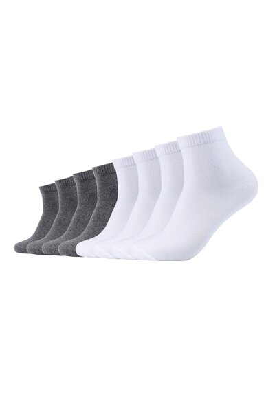 s.Oliver Unisex Socken, 8er Pack - Quarter, einfarbig