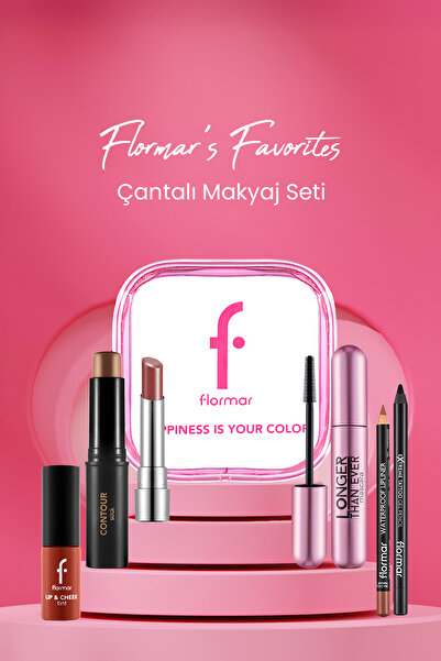 Flormar 's Favorites Çantalı Makyaj Seti