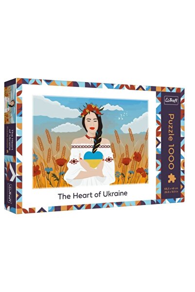 Trefl PUZZLE 1000 INIMA UCRAINEI