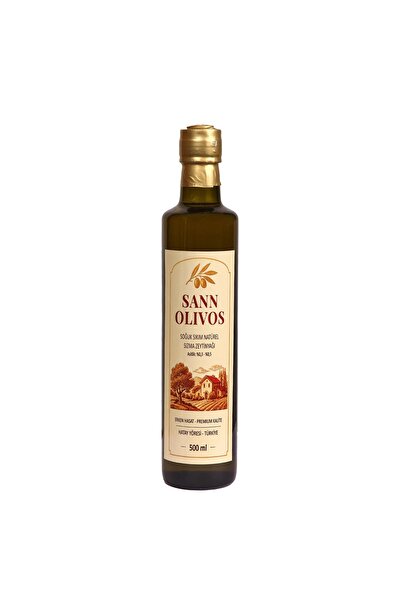 Sann-Dinçer Tarım SANN Olivos Soğuk Sıkım Natürel Sızma Zeytinyağı 500 ml Erk...
