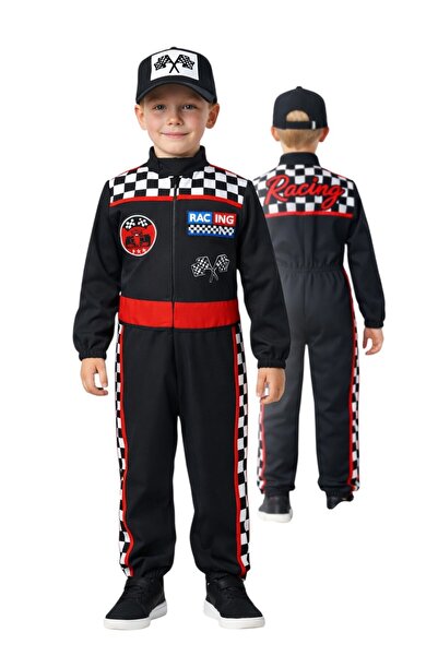 Gala Kostüm Costum de petrecere pentru copii Racer Pilot Negru