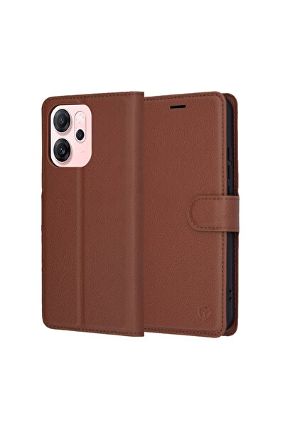 SKYDDAR INNOVATION Husă pentru Oppo Reno14 F, piele tip folio, tip carte, por...