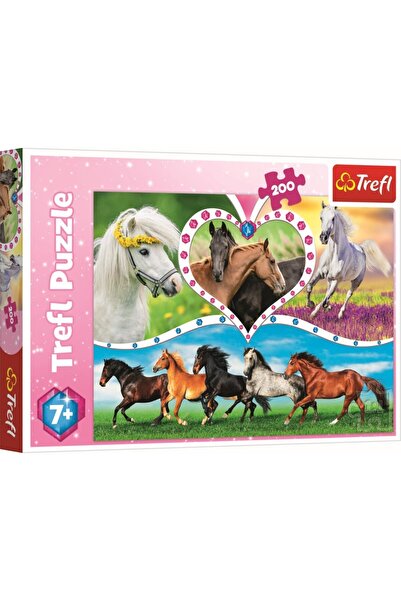 Trefl PUZZLE 200 FRUMOSII CAI