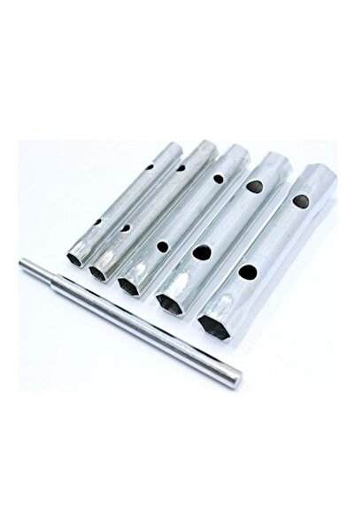 MOONSHOP 6 Parça Boru Tipi Kovan Lokma Takımı Buji Anahtar Seti