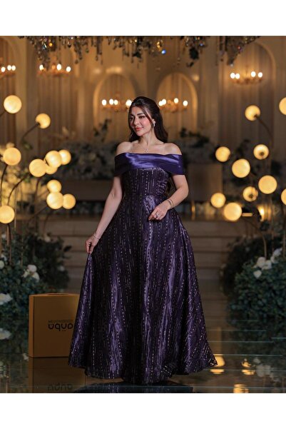 MEUON Lilac evening dress