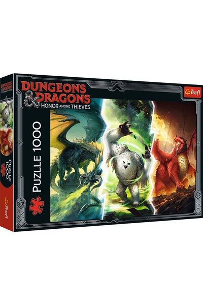 Trefl PUZZLE 1000 DUNGEONS DRAGONS LEGENDERE MISTERIOASE