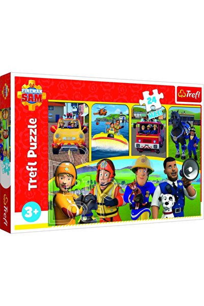 Trefl PUZZLE 24 MAXI POMPIERUL SAM