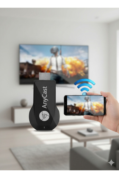 Zilvana 2025 M9 Plus Kablosuz HDMI Görüntü Aktarıcı | 1080P 60Hz | AirPlay DL...