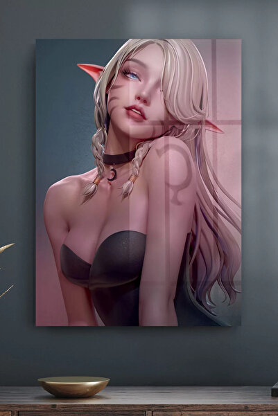 Decovetro Γυάλινη εικόνα Anime Girl Elf