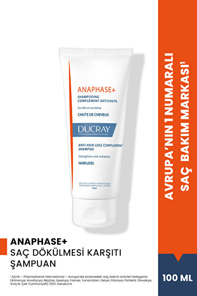 Ducray Anaphase+ Saç Dökülmesi Karşıtı Şampuan 100 ml - Seyahat Boyu