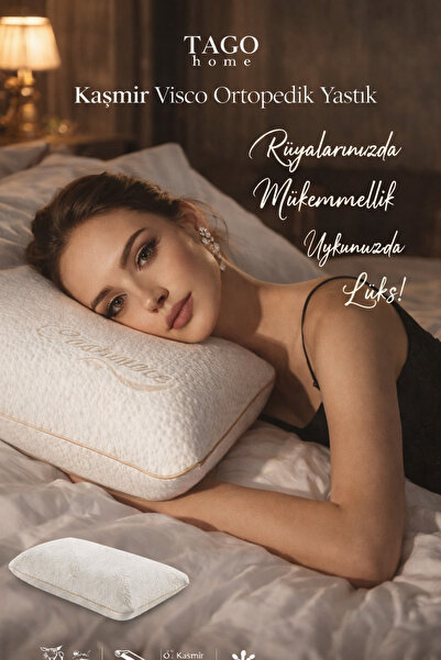 Tago Home Pernă ortopedică din cașmir Visco