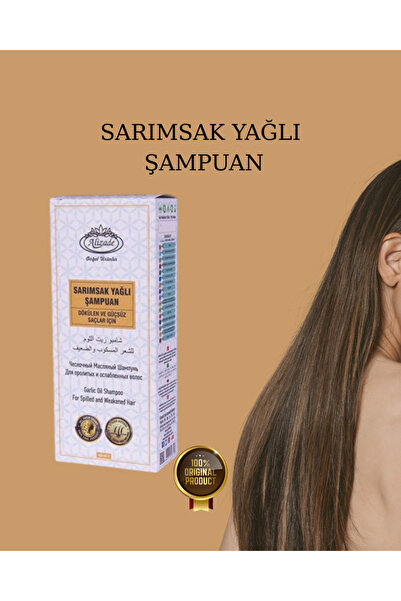 Alizade Sarımsak Yağlı Şampuan