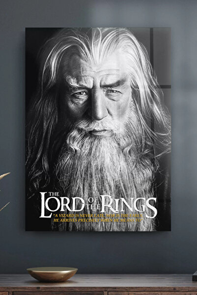 Decovetro Stakleni sto Gospodar prstenova Gandalf Nikad ne kasni