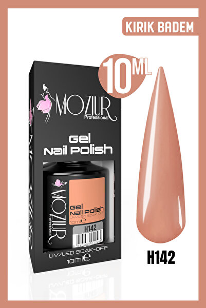 MOZIUR Kalıcı Oje Uv Led H142 (NUDE SERİSİ) 10ml