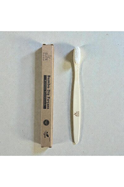 The Elite Home فرشاة أسنان من الخيزران للبالغين