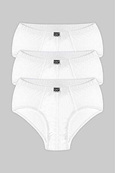 CNT Αγόρια Λευκά Εσώρουχα 100% Βαμβάκι 3 ΤΕΜΑΧΙΑ