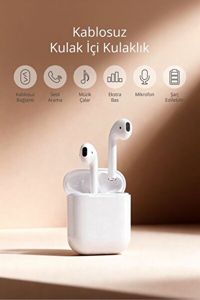 Piranha 9946 Kablosuz TWS Bluetooth Kulak İçi Kulaklık | Mikrofon | Android &...