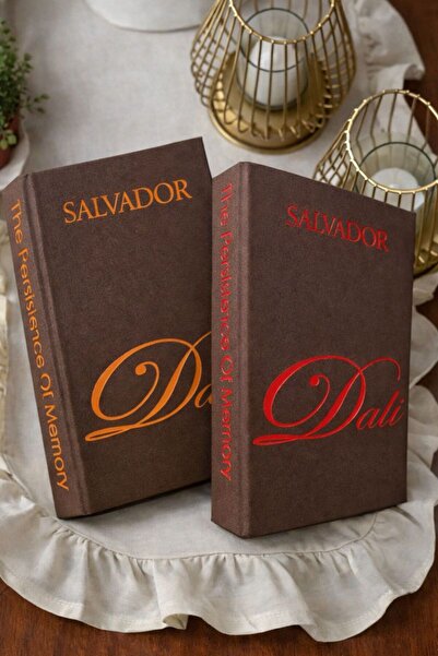 BGV HOME صندوق ديكور مكون من قطعتين مغطى بالقماش بمظهر الكتاب |   صندوق الهدا...