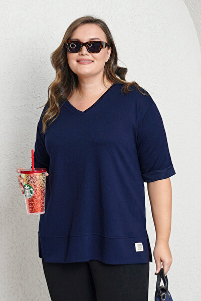 Büyük Moda TRIOC DE BAZĂ MODAL CU GĂRĂ ÎN V