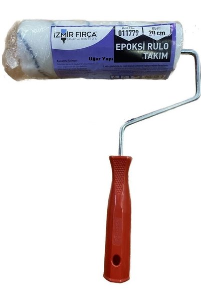 İzmir Fırça Epoksi Rulo Seti Isonem Ms 82 ve Thermal Paint İçin Epoksi Rulo 20cm-10 cm-2 No Kestirme Takım