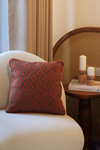 NEEDLE Cos Kiremit Kırlent Kılıfı (45x45)