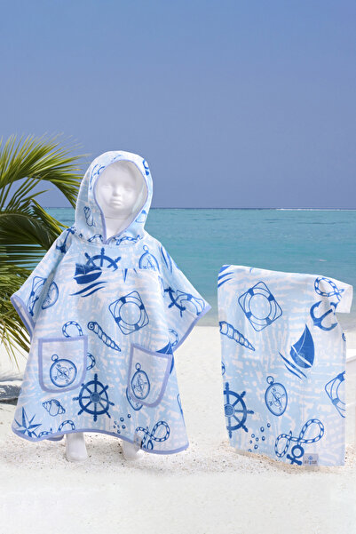 AİRYCOT Children's Towel Poncho Capa