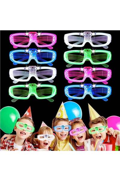 Skygo Glow Model 3 Different Functions Illuminated Party Glasses Mixed Color ...